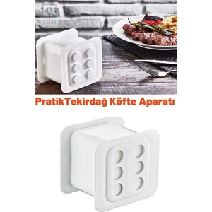 Tekirdağ Köfte Aparatı,köfte Kalıbı 1.sınıf Sert Plastik,köfte Şekillendirici