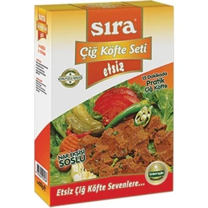Sıra Çiğ Köfte Seti Etsiz 500 gr