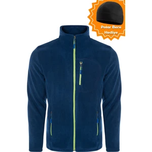Ghassy Co. Ghassy Co.Erkek Pro Rüzgar Geçirmez 5 Cepli Outdoor Tam Fermuarlı Polar Ceket TMFR869866001