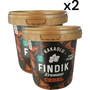 Fındık Parçacıklı %23 Fındık Oranlı Kakaolu Fındık Kreması 900 gr Kova(X2)