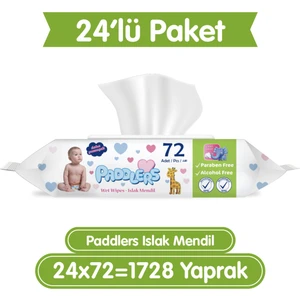 Islak Mendil 24X72 Li Koli (1728 Yaprak)