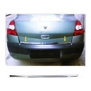 Ebal Oto Renault Megane 2 Sedan Krom Bagaj Alt Çıtası 2004-2010 Arası P.çelik