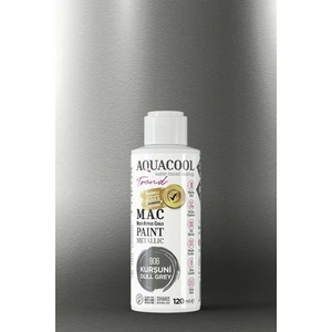 Trend M.a.c Su Bazlı Metalik Hobi Boyası 120 Ml. 906 Kurşuni