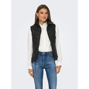 Kadın Desenli Siyah Renk Şişme Yelek 15311249