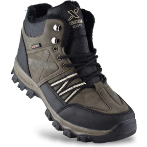 K8 Tam Ortopedik Outdoor Kışlık Erkek Bot Ayakkabı Kaymaz Taban