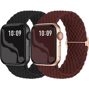 Apple Watch Uyumlu 42MM 44MM 45MM 49MM 2 Adet Set 1/2/3/4/5/6/se/7/8/9 Ultra Kordon Loop Kordon