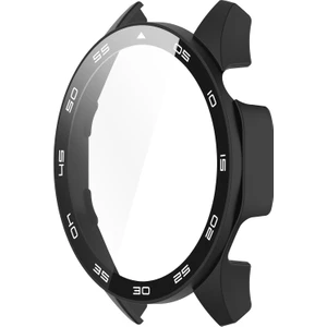 Novstrap Huawei Watch Gt4 46MM ile Uyumlu Ekran Koruyucu Temperli Cam Kasa Koruyucu Sayısal Kadranlı
