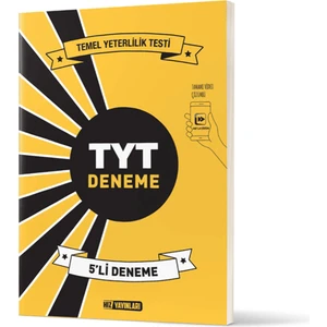 Hız Yayınları TYT Deneme 5li Deneme