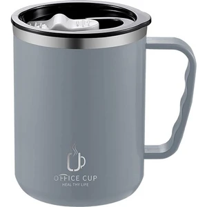 Weather Forecast 304 L Çelik Gri Sıcak Soğuk 500 ml Kahve El Termos Kupa Mug CIN557GR