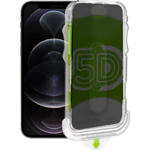 Apple iPhone 12 Pro Max Ekran Koruyucu Privacy Hayalet Tam Kaplayan Temperli Cam