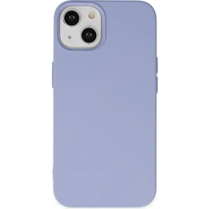 Caseart Apple iPhone15 Içi Kadife Lansman Silikon Kılıf - Lila
