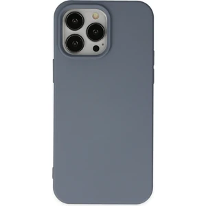 Caseart Apple iPhone15 Pro Max Içi Kadife Lansman Silikon Kılıf - Petrol Mavisi