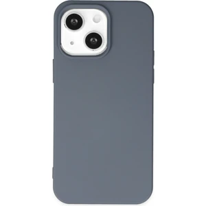 Caseart Apple iPhone15 Plus Içi Kadife Lansman Silikon Kılıf - Petrol Mavisi