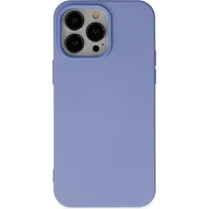 Caseart Apple iPhone15 Pro Max Içi Kadife Lansman Silikon Kılıf - Lila