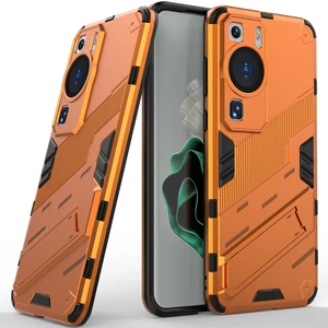 Huawei P60 / P60 Pro Için Sert Pc Tpu Hibrit Düşme Önleyici Stand Telefon Kılıfı (Yurt Dışından)