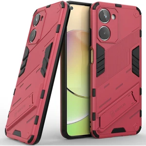 Realme 10 4g Için Sert Pc Tpu Hibrit Düşme Önleyici Stand Telefon Kılıfı (Yurt Dışından)