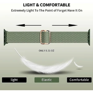 Apple Watch Uyumlu 42MM 44MM 45MM 49MM 1/2/3/4/5/6/se/7/8/9 Ultra Kordon Loop Kordon