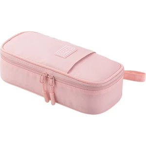 Büyük Kapasiteli Çift Katmanlı Kalem Kutusu Basit Kız Erkek Ortaokul Öğrencisi Taşınabilir Kırtasiye Kutusu (Yurt Dışından)