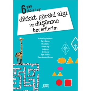 Minik Ada Yayınları Dikkat Görsel Algı Ve Düşünme Becerilerim 6 Yaş