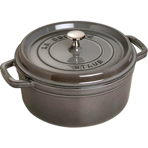 La Cocotte Yuvarlak Döküm Tencere 24 Cm Grafit Gri 3,8 L