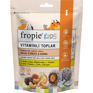 Hindistan Cevizi Kaplı Kaju Ezmesi & Hurma Vitaminli Toplar