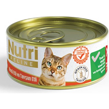 Nutri Feline 85GR Hindi Tav anl 24ADET Ya Kedi Mamas Fiyat