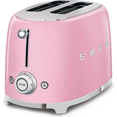 Smeg Pembe 2X1 Ekmek Kızartma