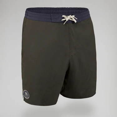 Olaian Erkek Uzun Deniz Şortu/Boardshort - Haki - LONG