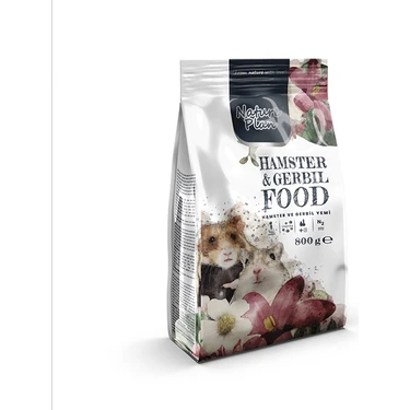 Nature Plan Hamster Yemi Dengeli Beslenme İçin Özel Karışım 800 gr Doğal
