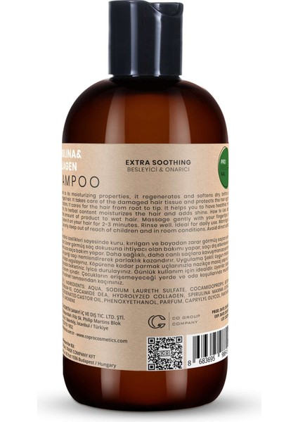 Z Serisi Spirulina & Şampuan 250ML