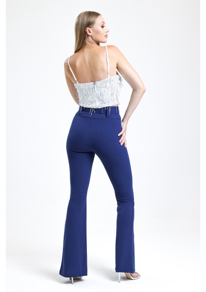 Fermuarlı Payet Abiye Bustiyer | BUST34890