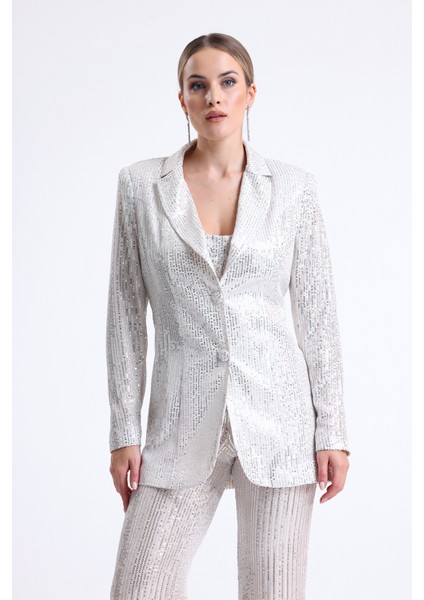 Içi Astarli Payet Abiye Ceket | CKT34262 fiyatları