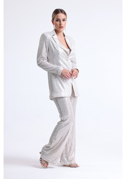 Içi Astarli Payet Abiye Ceket | CKT34262 fırsatları