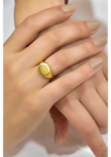 925 Ayar Gümüş Yüzük Gold Kaplama Ayarlanabilir Şovalye Yüzük fiyatları