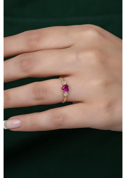 Gümüş Prenses Yüzük Renkli Taşlı Ayarlanabilir Ölçü. Altın Kaplama 925 Ayar Gümüş Yüzük fiyatları