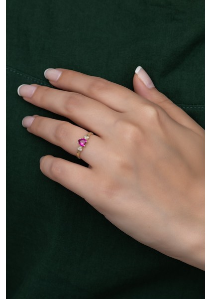 Gümüş Prenses Yüzük Renkli Taşlı Ayarlanabilir Ölçü. Altın Kaplama 925 Ayar Gümüş Yüzük indirimleri