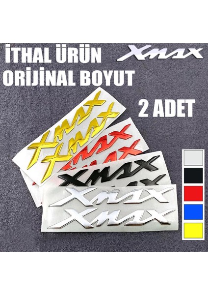 Xmax 125/250/300 2018-2022 Xmax Yazı Logo Mavi Renk