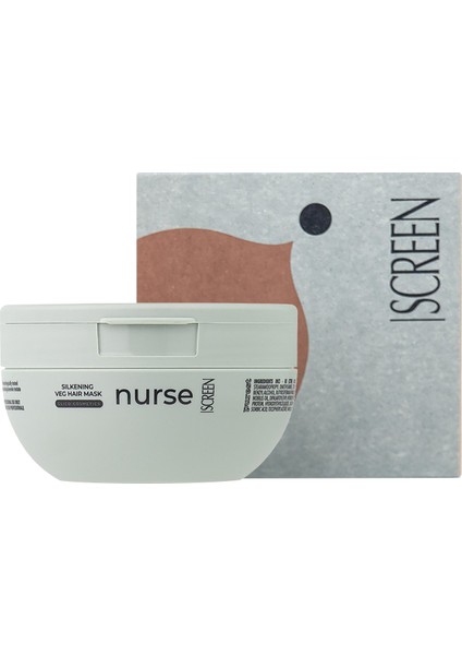 Nurse Silkening Veg Hair Mask 500 ml İpeksi Vegan Saç Maskesi