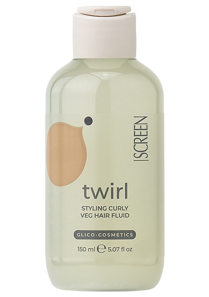 Twirl Styling Curly Veg Hair Fluid 150 ml Kıvırcık Vegan Saç Sıvısını Şekillendirme