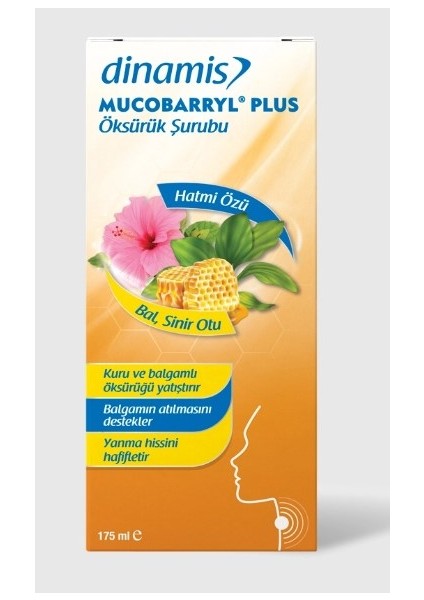 Mucobarryl Plus Hatmi Özlü Şurup 175 ml