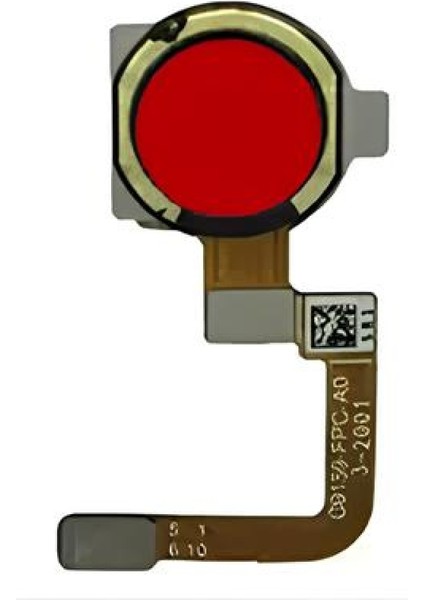 Oppo Realme C3 Parmak Izi Okuyucu Flex Kırmızı