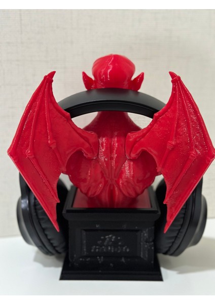 KemX3D Demon İblis Büst veya Kulaklık Tutucu
