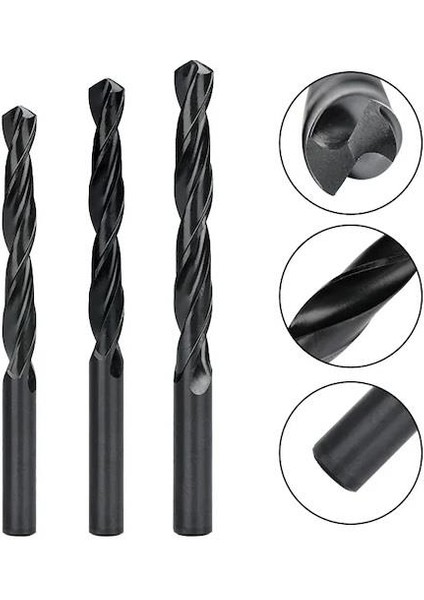 Drillcraft 2,50MM Matkap Ucu Hss 2,50MM Demir Çelik Matkap Ucu (10'lu)