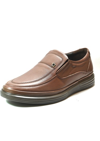 3061 Deri Kahverengi Günlük Erkek Ayakkabı modelleri