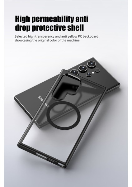 Samsung Galaxy S24 Uyumlu Premium Magsafe Wireless Şarj Özellikli Kılıf indirimleri