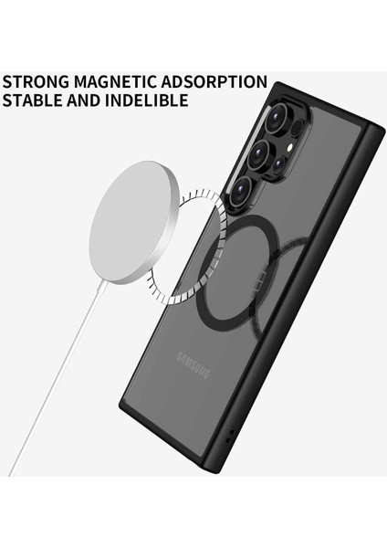 Samsung Galaxy S24 Uyumlu Premium Magsafe Wireless Şarj Özellikli Kılıf modelleri