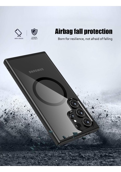 Samsung Galaxy S24 Uyumlu Premium Magsafe Wireless Şarj Özellikli Kılıf fırsatları