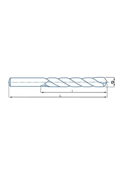 4,90MM Drillcraft DIN340 Hss Uzun Matkap Ucu (10'lu)