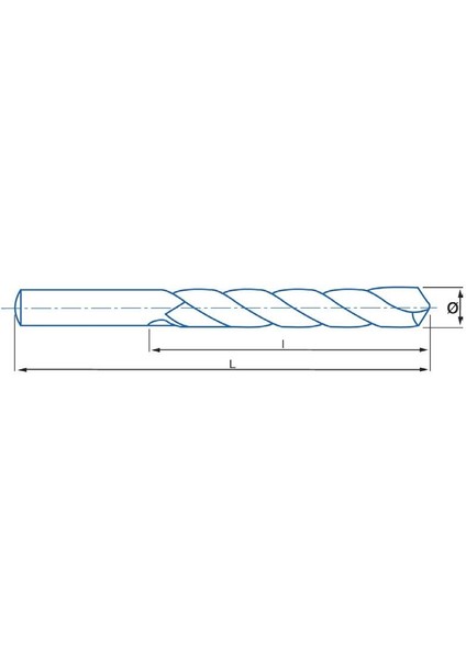 4,80MM Iat DIN340 Hss Uzun Matkap Ucu (10'lu)