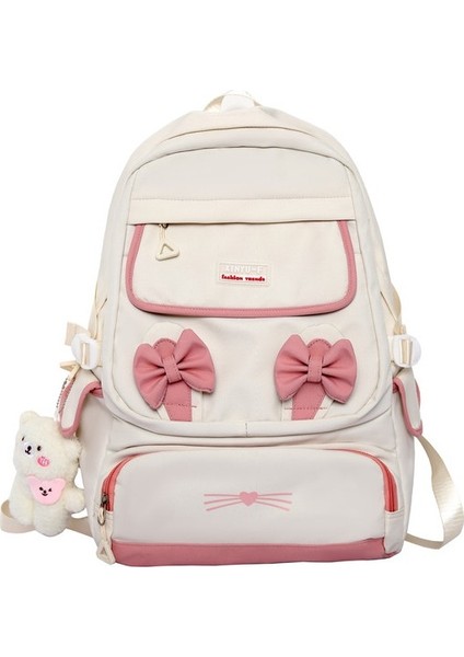 Beautifyy Su Geçirmez Naylon Sırt Çantaları Kadınlar Güzel Okul Çantaları Genç Kızlar Için Kitap Çantaları Öğrenci Sırt Çantası Bayan Seyahat Çantaları (Yurt Dışından)